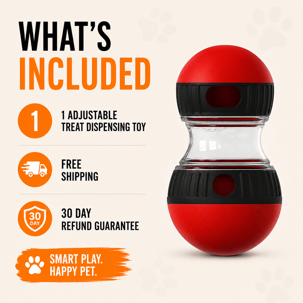 Paws Furfinity 1 Adjustable Treat Dispensing Dog Toy