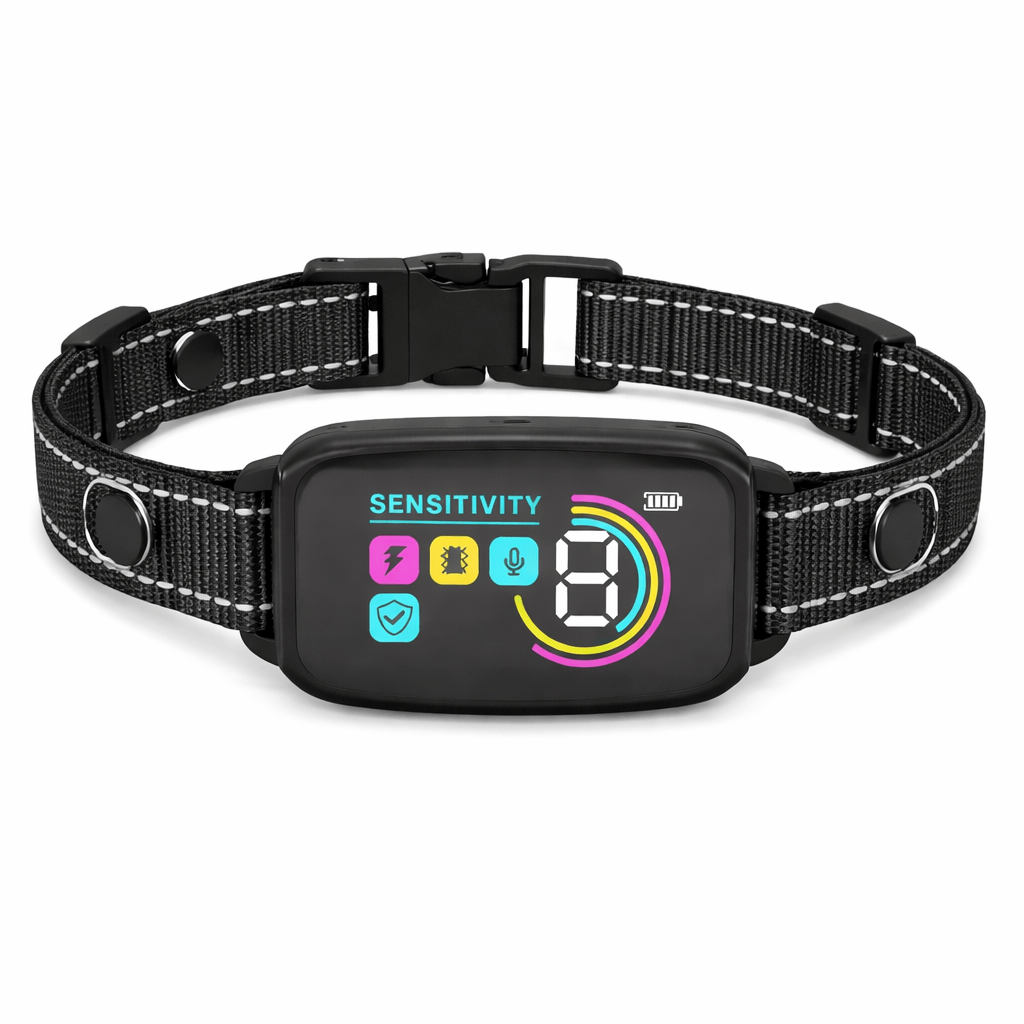 Paws Furfinity 1 Black Automatic Anti Barking Dog Collar