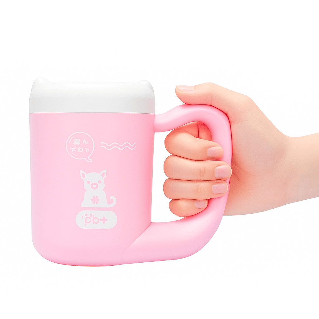 Paws Furfinity 1 Pink Pet Paw Washer & Cleaner Cup