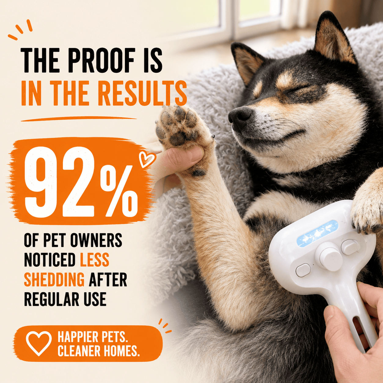 Paws Furfinity 1 Rechargeable Mist Grooming Brush
