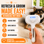 Paws Furfinity 1 Rechargeable Mist Grooming Brush