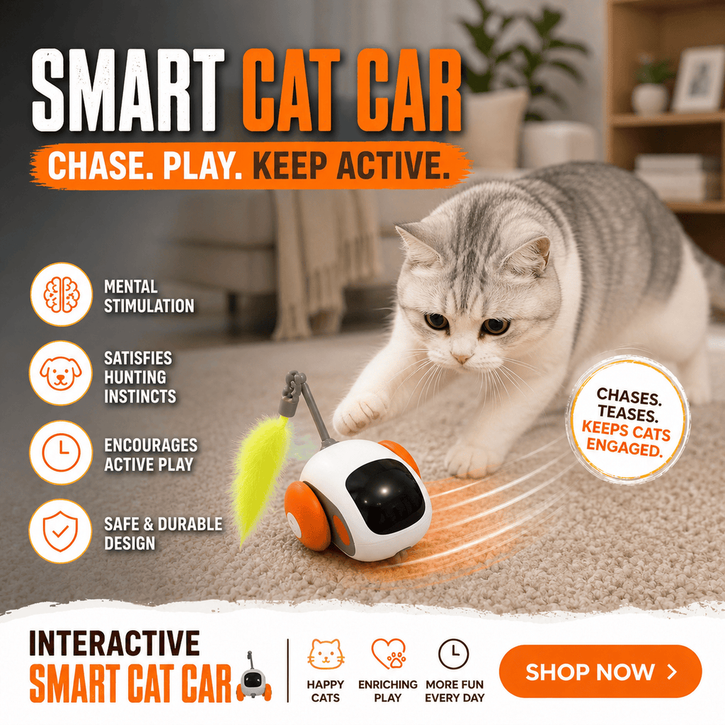 Paws Furfinity 1 Smart Remote Control Cat Car