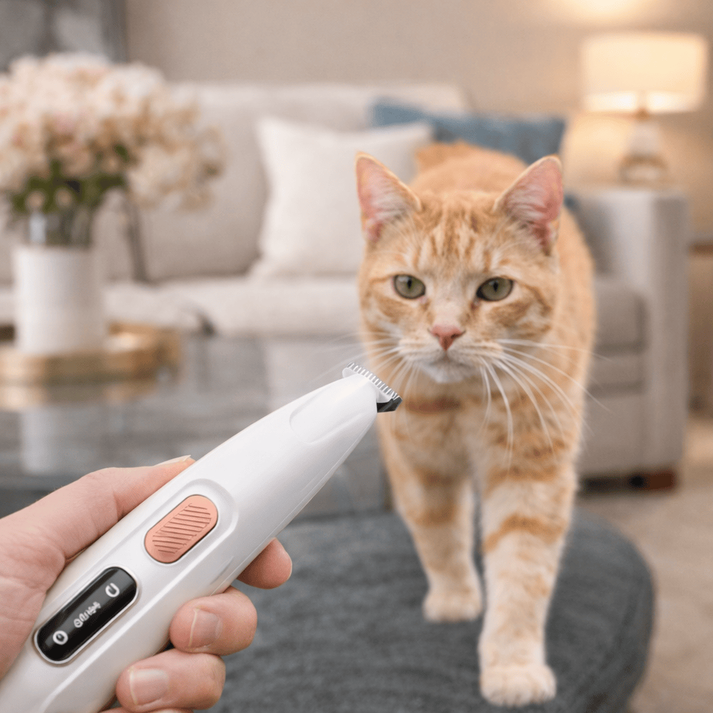 Paws Furfinity 1 White LED Precision Pet Paw Hair Trimmer