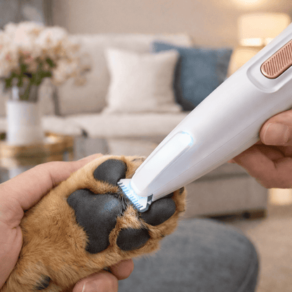 Paws Furfinity 1 White LED Precision Pet Paw Hair Trimmer