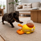 Paws Furfinity 1 Yellow Interactive Duck Treat Dispensing Toy